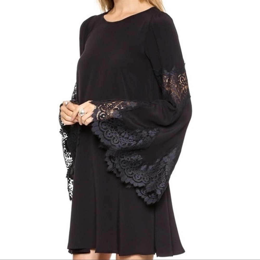 For Love & Lemons Festival Lace Bell Sleeve Dress
